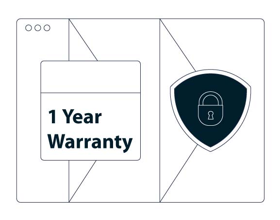 Up-To-1-Year-Warranty