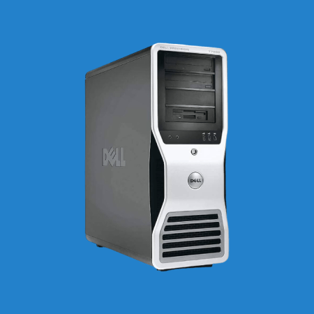 Used, Old Dell Precision T7500 Workstation